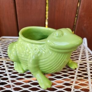 MacKenzie-Childs Frog Planter
